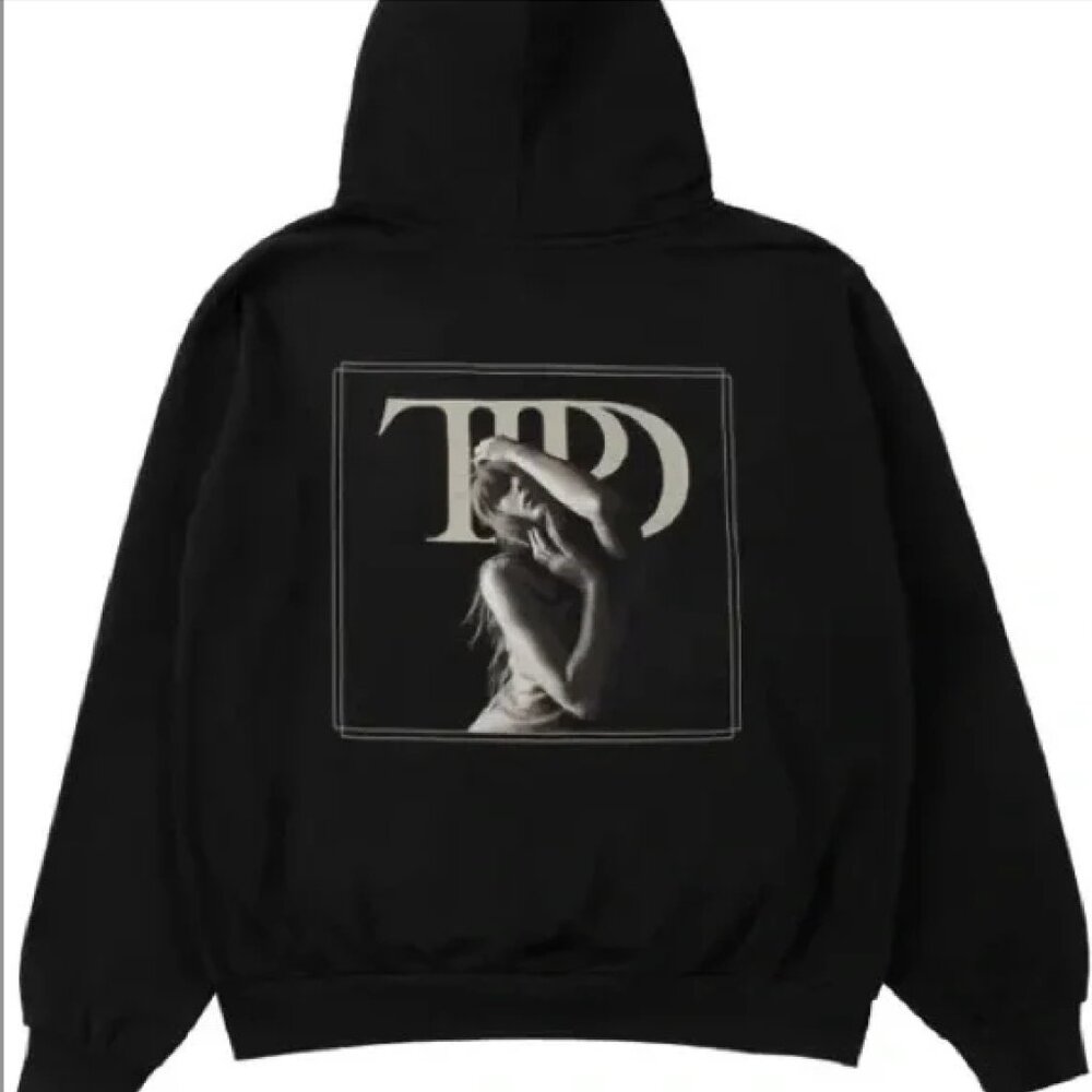 Taylor Swift - The Tortured Poets Department Spotify Exclusive Black Hoodie